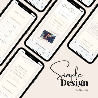 Elena - Wedding Multilingual Website Invitation