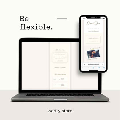 Elena - Wedding Multilingual Website Invitation