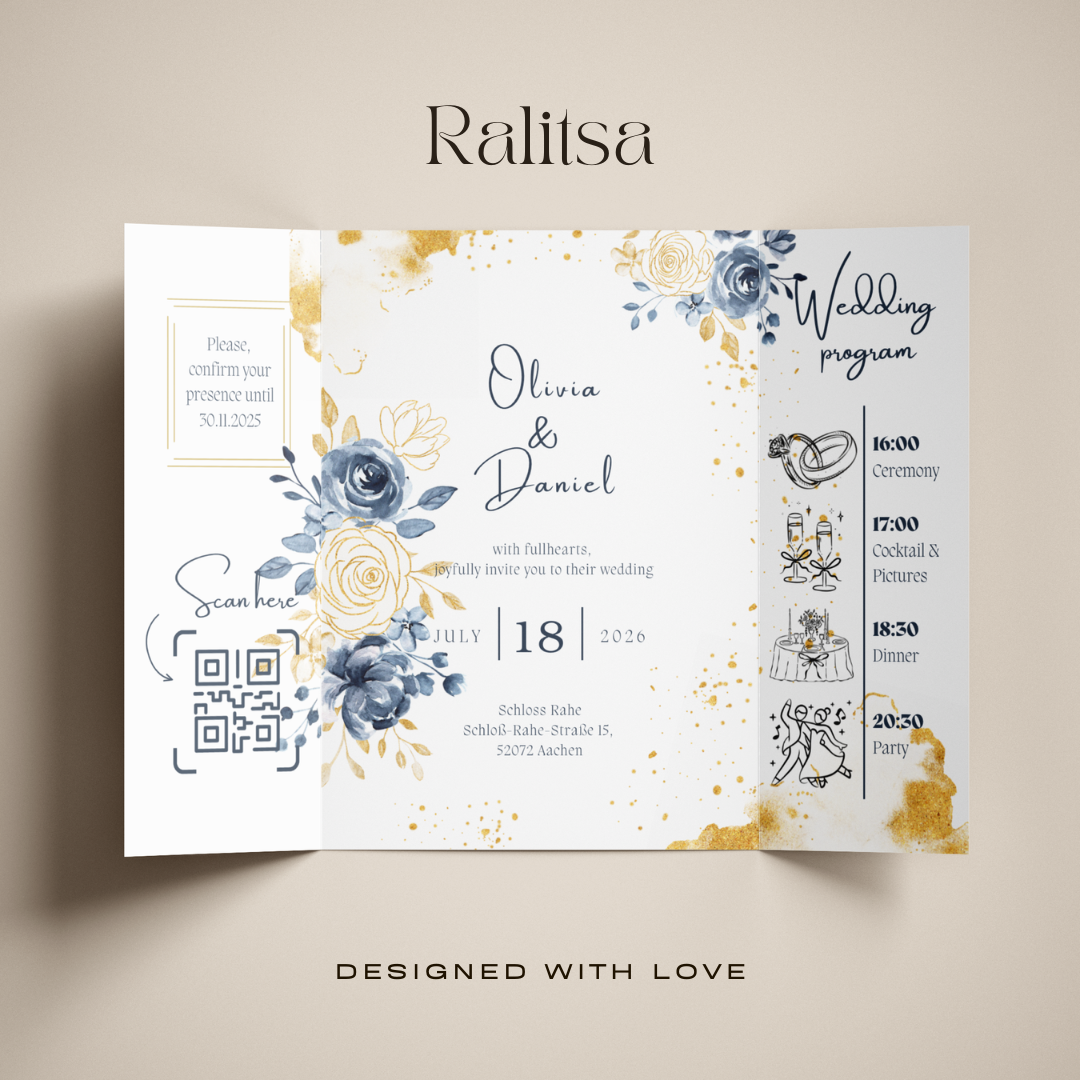 Ralitsa – Wedding Invitation